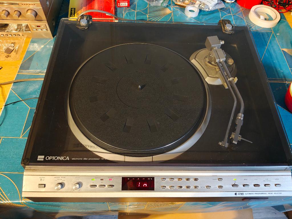 Sharp Optonica RP-9100 Platenspeler - Hi-end, Ophalen, Gebruikt, Platenspeler, Overige merken