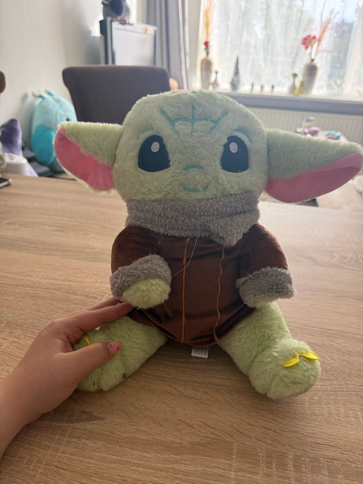 Baby Yoda en Stitch knuffels, Kinderen en Baby's, Groen, Disney, Overige typen, Ophalen of Verzenden