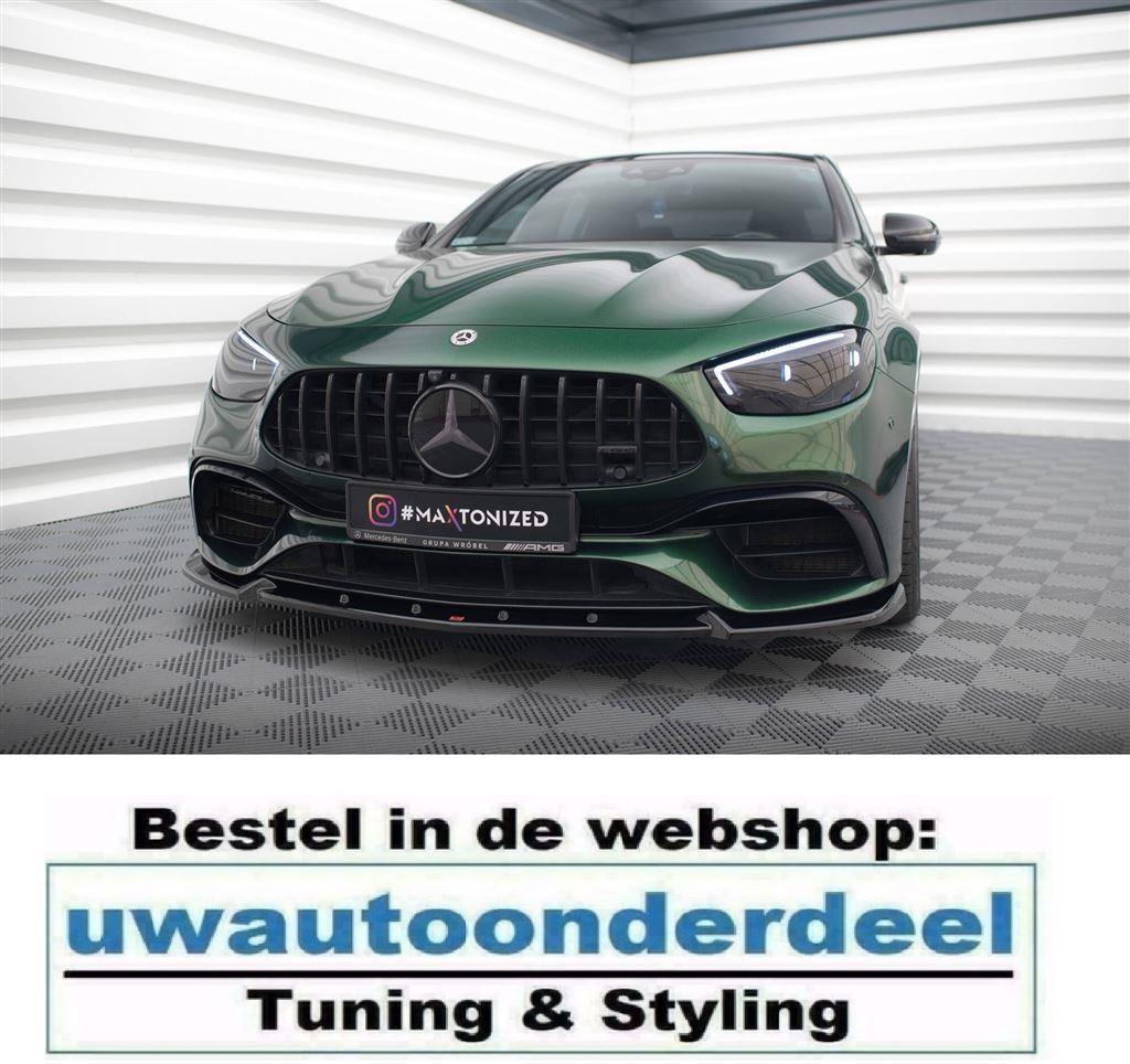 Maxton Design Spoiler Splitter Lip MB E63 AMG Facelift W213