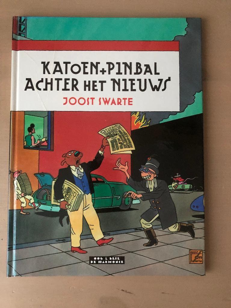 katoen + pinbal. achter het nieuws (hardcover), Joost Swarte, Boeken, Stripboeken, Eén stripboek, Ophalen of Verzenden, Zo goed als nieuw