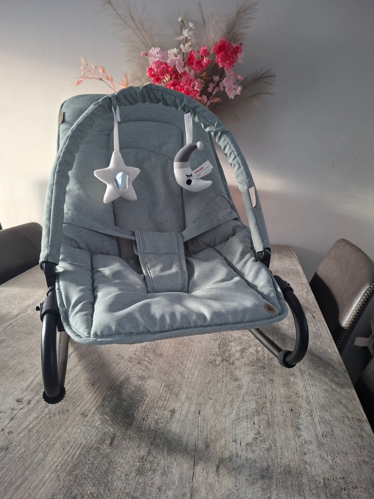 Wipstoeltje, Kinderen en Baby's, Ophalen, Gebruikt, Wipstoel, Met gordel(s) of riempje(s)