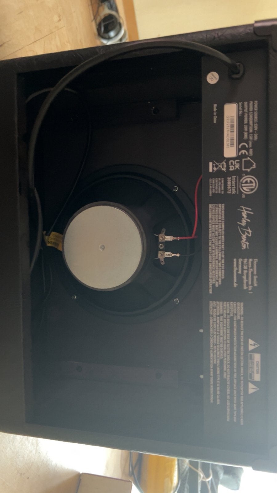 Harley benton hb-20r, Ophalen, Zo goed als nieuw, Minder dan 50 watt