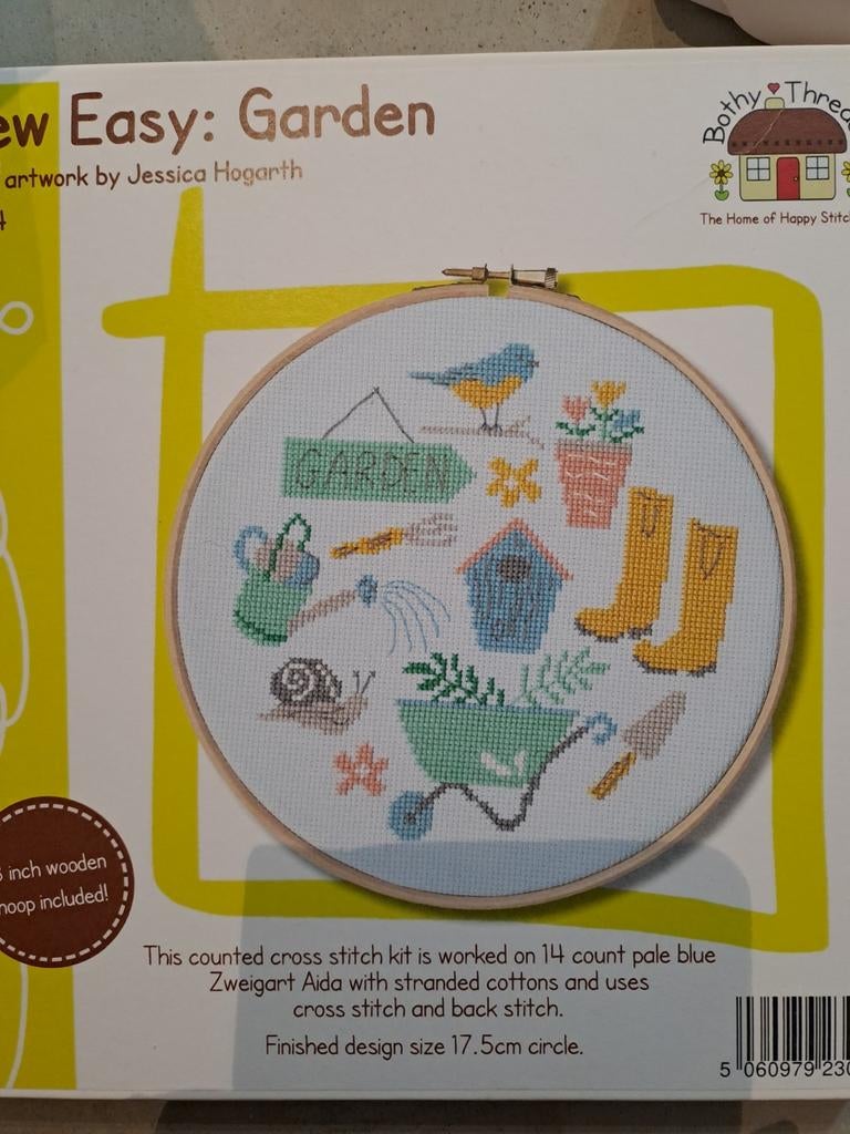 Nieuw Compleet borduurpakket van de Bothy Threads - Garden, Hobby en Vrije tijd, Borduren en Borduurmachines, Ophalen of Verzenden
