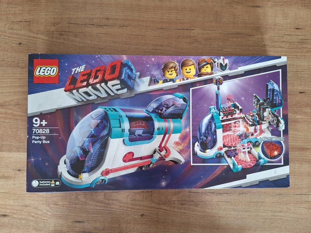 LEGO The LEGO Movie 2: Pop-Up Party Bus (70828), Overige thema's, Lego, Nieuw, Ophalen of Verzenden