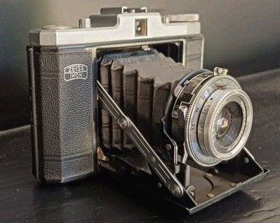 Vintage Zeiss Ikon Nettar 517/16 Balgcamera - Gebruikt, Ophalen of Verzenden, Zo goed als nieuw, Overige Merken