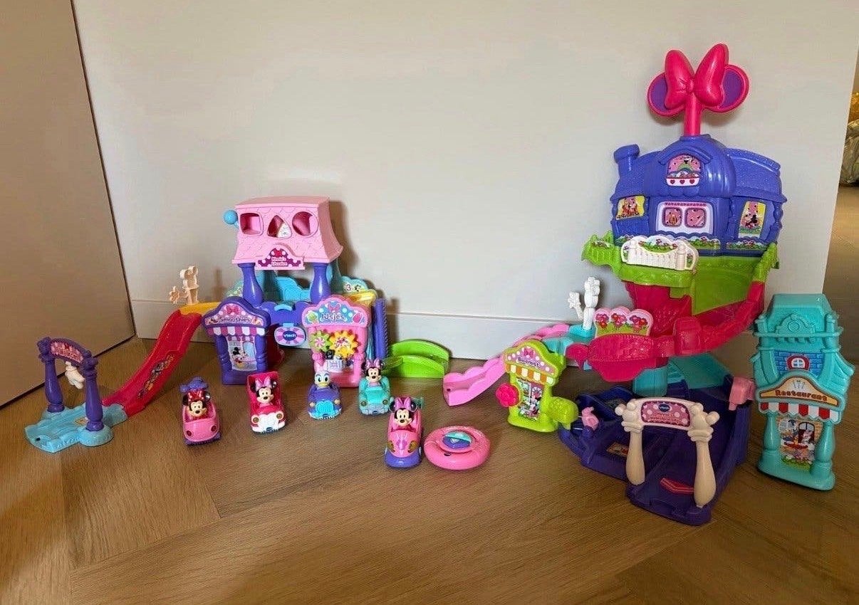 VTech Minnie Mouse Winkelparadijs & IJssalon Speelset, Kinderen en Baby's, Ophalen, Zo goed als nieuw, Meisje
