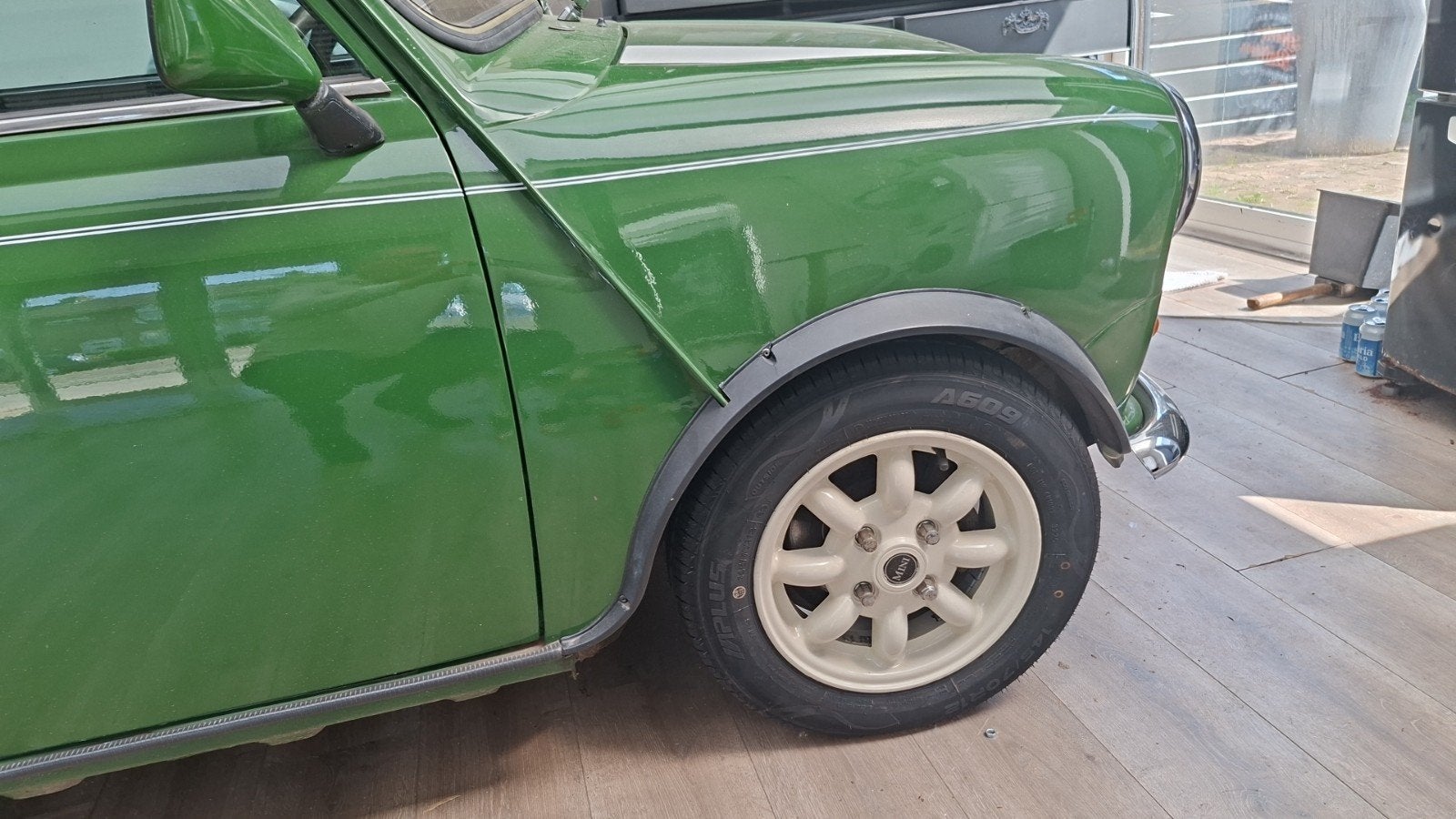 Mini cooper wielen met nieuwe banden, Auto-onderdelen, Banden en Velgen, Ophalen, Nieuw, Zomerbanden, Banden en Velgen