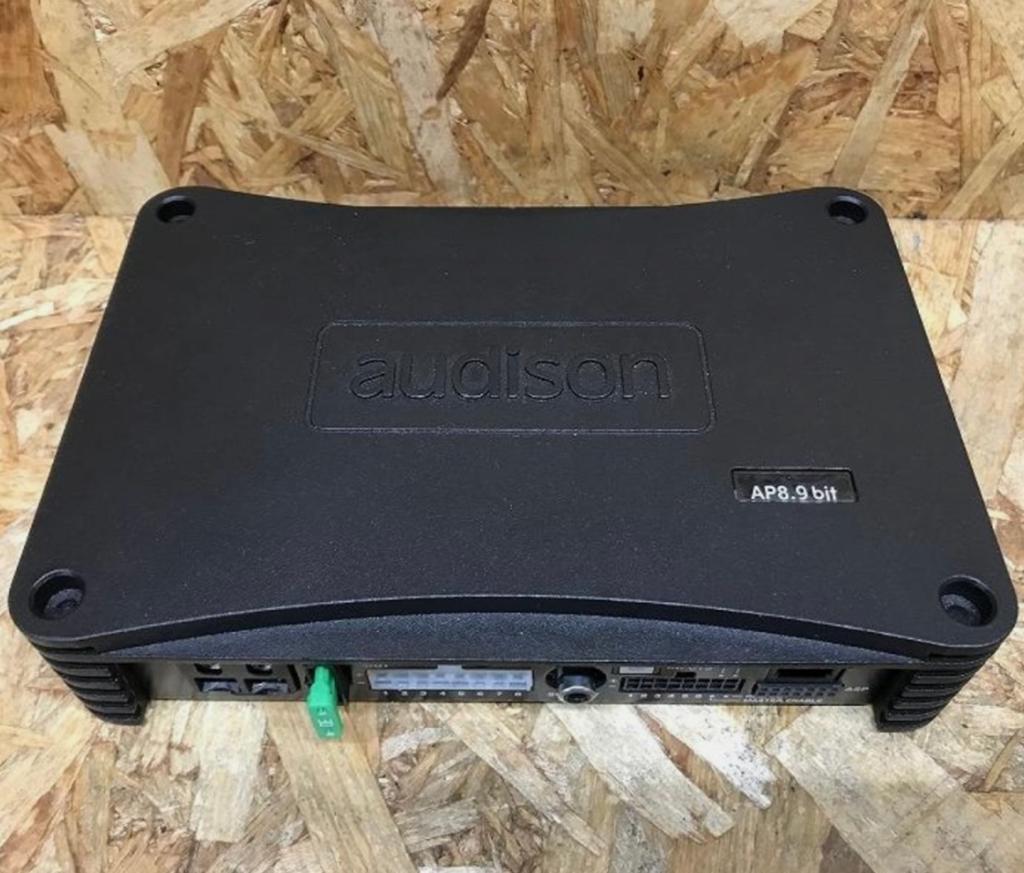 Audison AP F8.9 bit DSP Versterker – PERFECT werkend, Auto diversen, Autospeakers, Ophalen of Verzenden, Zo goed als nieuw