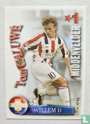 Spelerskaart Willem II - Tom Caluwé 2003, Verzamelen, Ophalen of Verzenden, Nieuw, Willem II, Spelerskaart