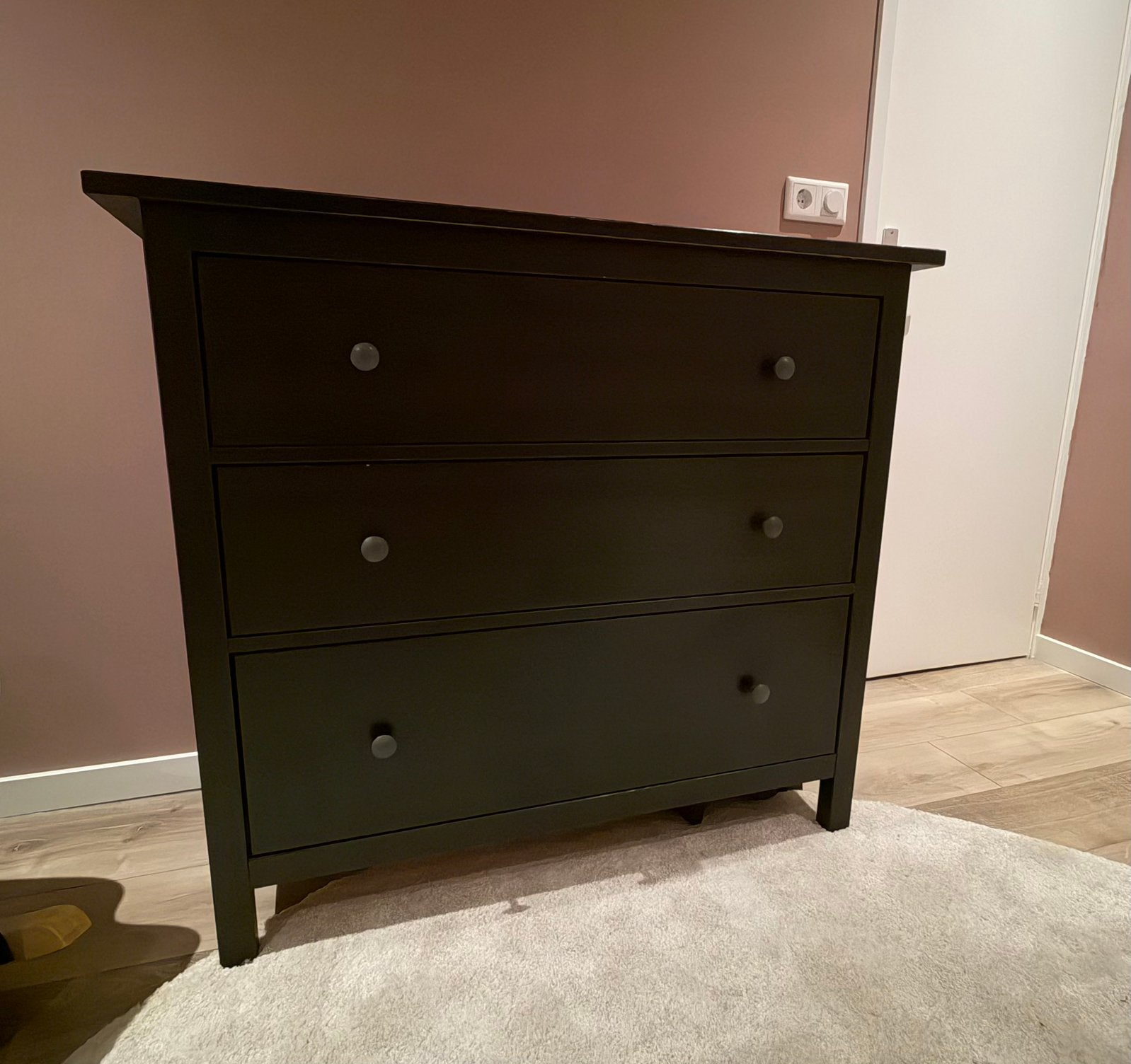 Hemnes kast IKEA, Ophalen, Gebruikt, 50 tot 100 cm, 3 of 4 laden