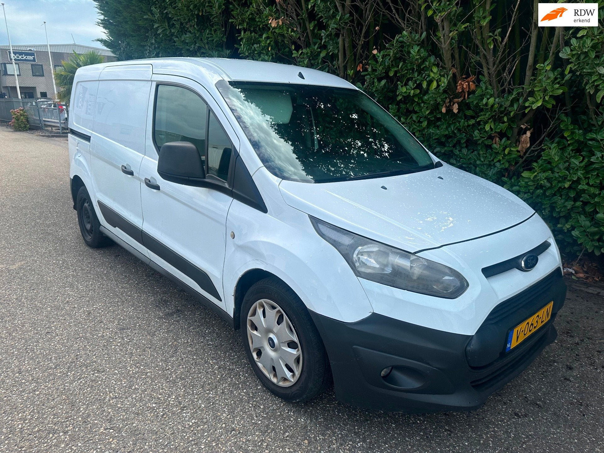 Ford Transit Connect 1.6 TDCI L2 Bj’06-2014 AIRCO !, Auto's, Bestelauto's, Euro 5, Stof, Gebruikt, Zwart