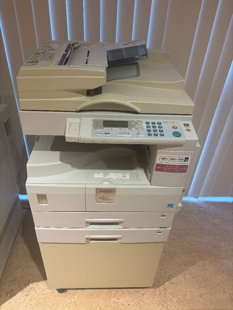 Ricoh Aficio MP2000 printer, Computers en Software, Ophalen, Gebruikt, Printer, Kopieren