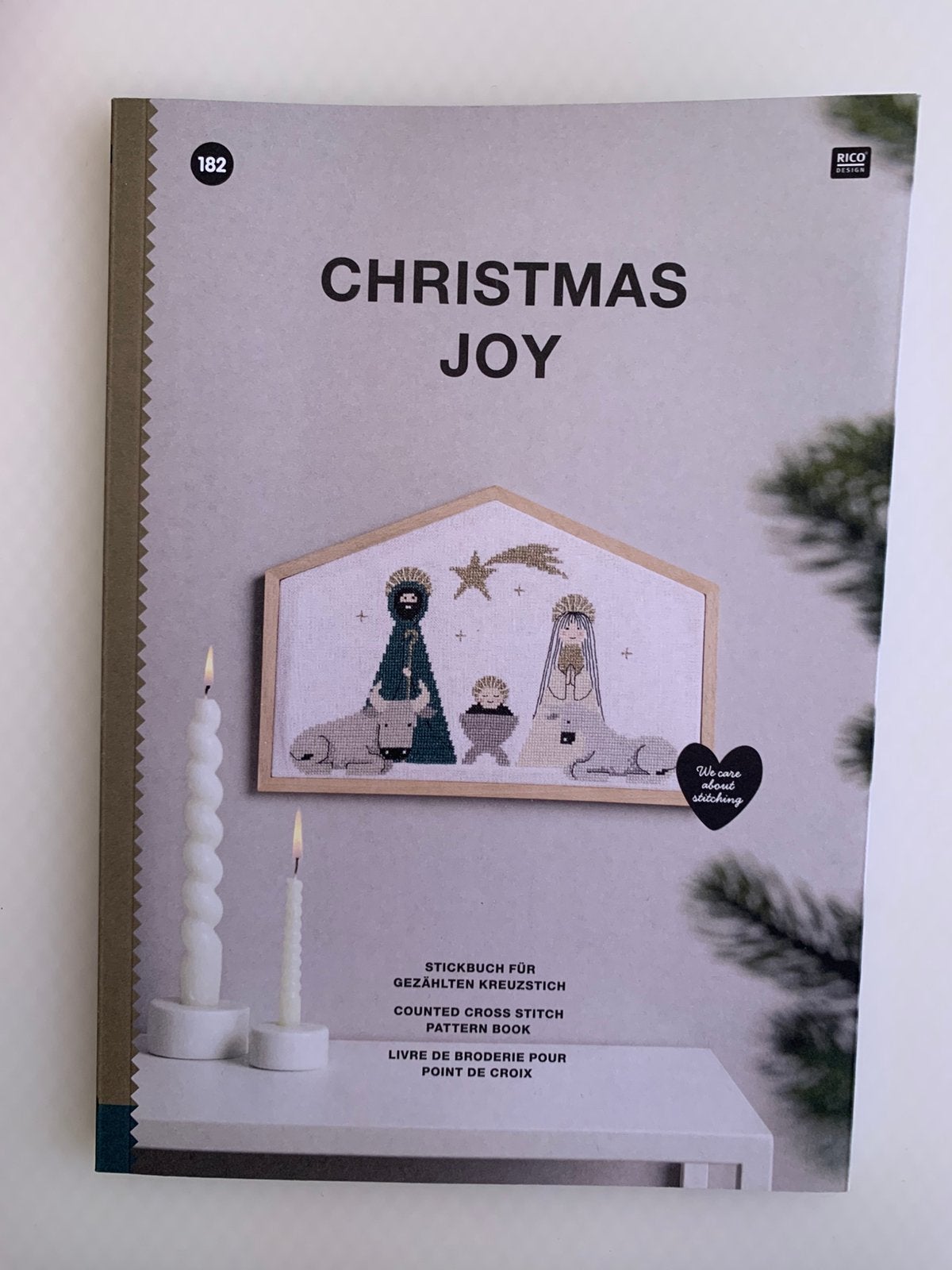 Rico patronenboek Christmas Joy, Hobby en Vrije tijd, Ophalen of Verzenden, Nieuw, Handborduren, Patroon