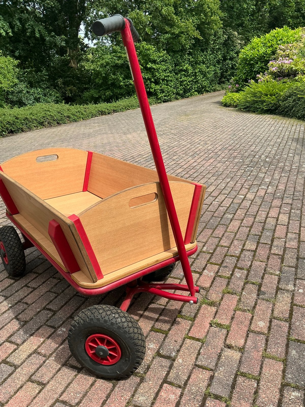 Wiesel Trolley Bolderkar - Robuust en Opvouwbaar 95x55, Ophalen of Verzenden, Opvouwbaar, Gebruikt