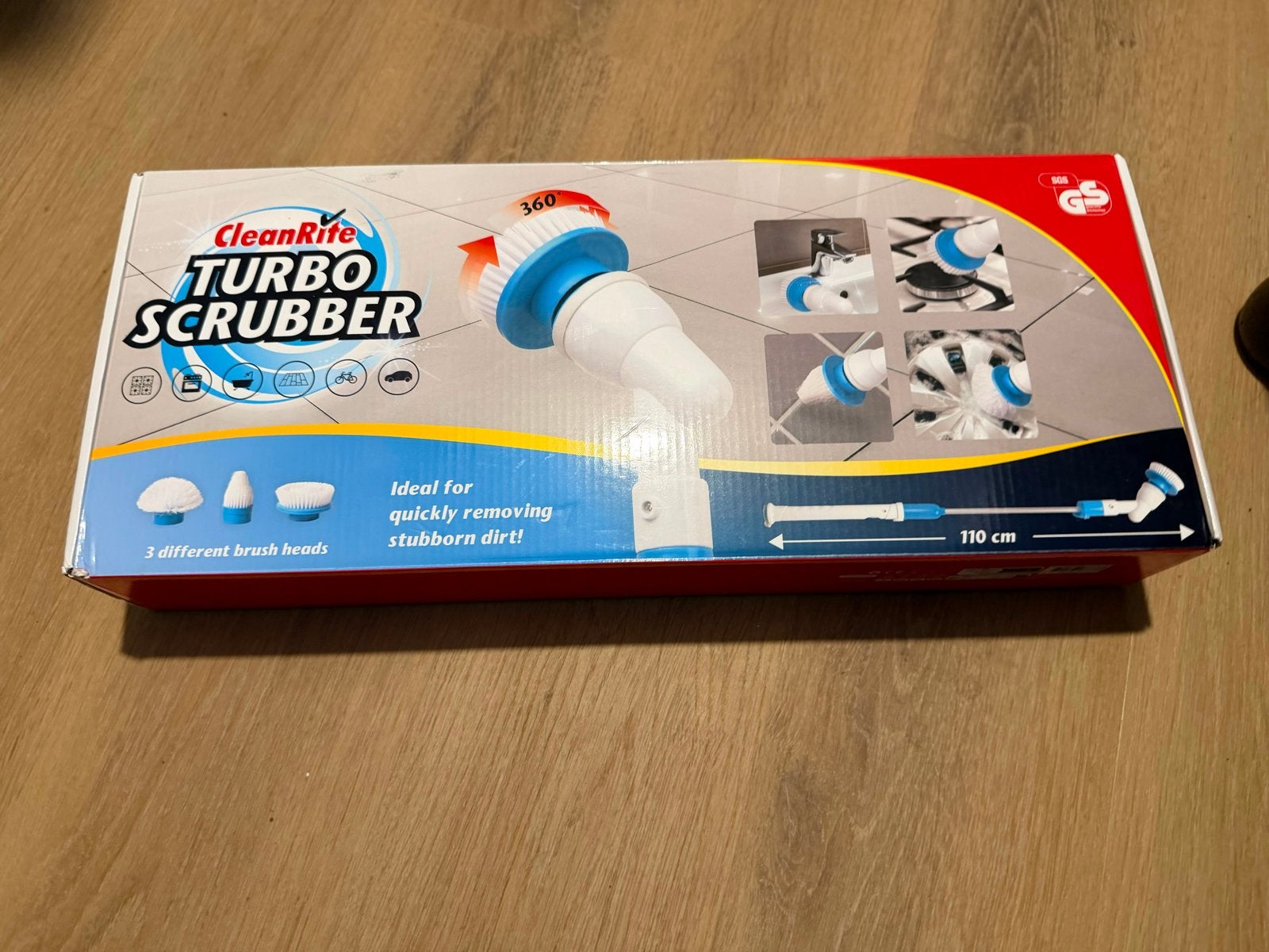 CleanRite Turbo Scrubber - Elektrische Schoonmaakborstel, Ophalen, Overige typen