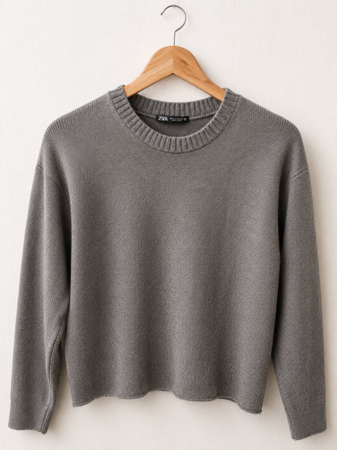 Zara gebreide trui en joggingbroek set - Maat M, Kleding | Dames, Ophalen of Verzenden, Zo goed als nieuw, Maat 38/40 (M), Grijs
