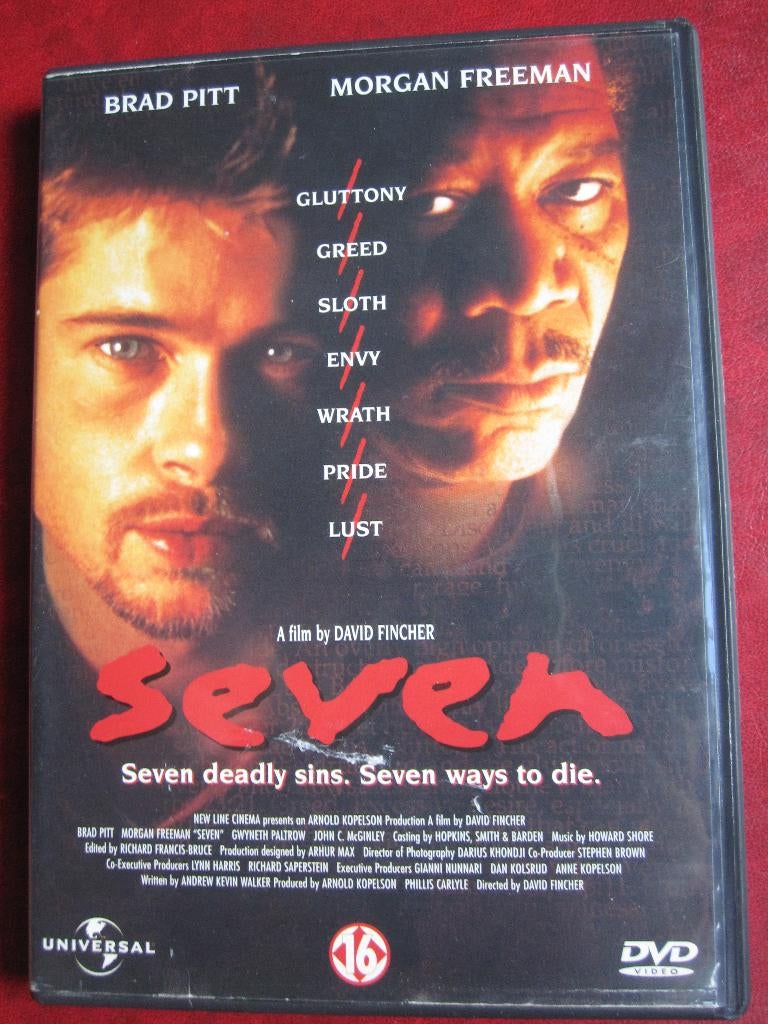 Seven (1995), Vanaf 16 jaar, Ophalen of Verzenden, Zo goed als nieuw, Maffia en Misdaad