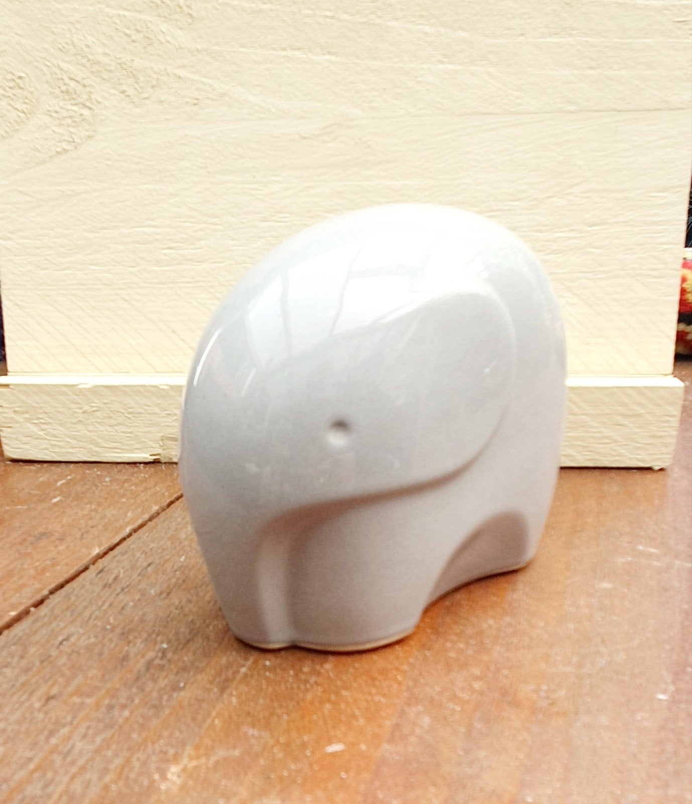 Vintage witte porseleinen olifant - Peter Müller Sgrafo, Ophalen of Verzenden