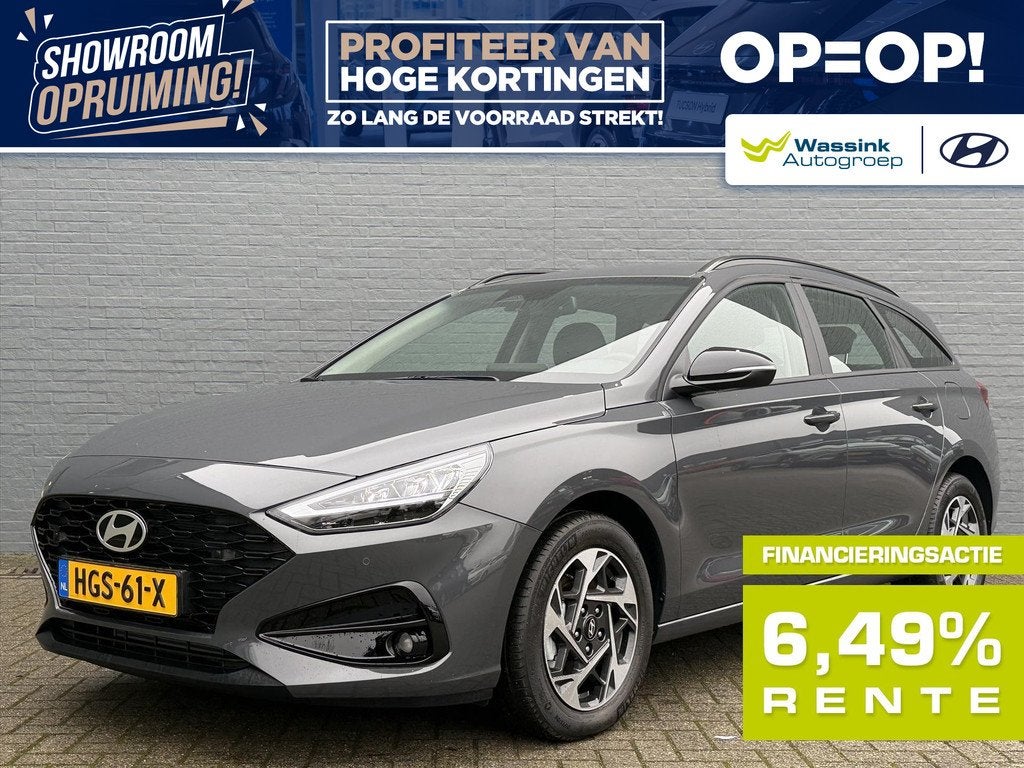 Hyundai i30 Wagon 1.0 T-GDI 48V 120pk Comfort I Climate Cont, Auto's, Hyundai, Voorwielaandrijving, Stof, 1246 kg, Origineel Nederlands