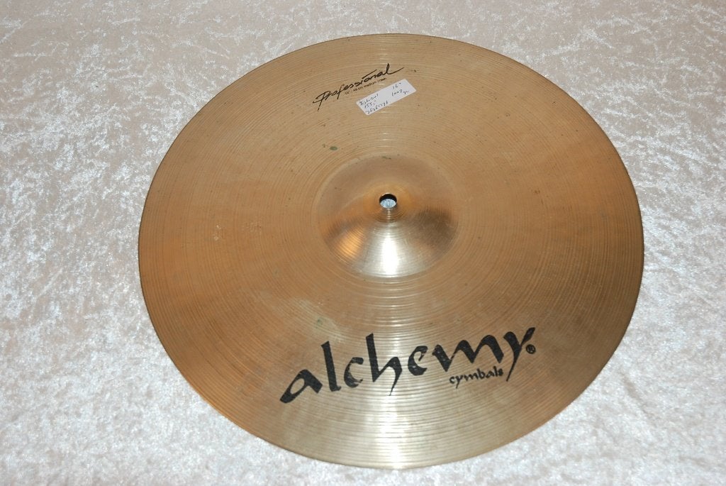Istanbul Alchemy Crash bekken proffesional serie 1007gr 16", Gebruikt, ., Drums of Percussie, Ophalen of Verzenden