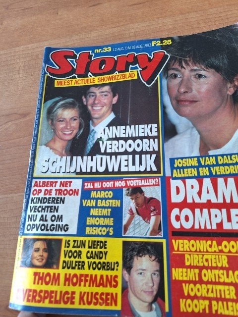 Story 1993 Prinses Diana Candy Dulfer Andre van Duin Trump, Verzamelen, Verzenden, 1980 tot heden, Nederland, Tijdschrift