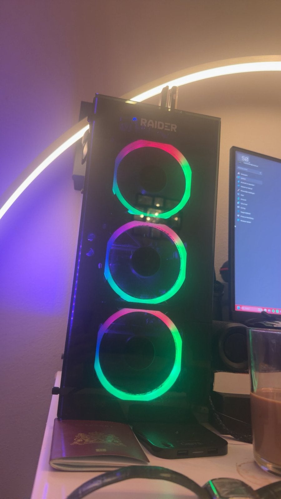 Raider Game PC met Intel i7-11700F, 32GB RAM, GTX 1660, Computers en Software, Gebruikt, HDD, 2 tot 3 Ghz, 32 GB