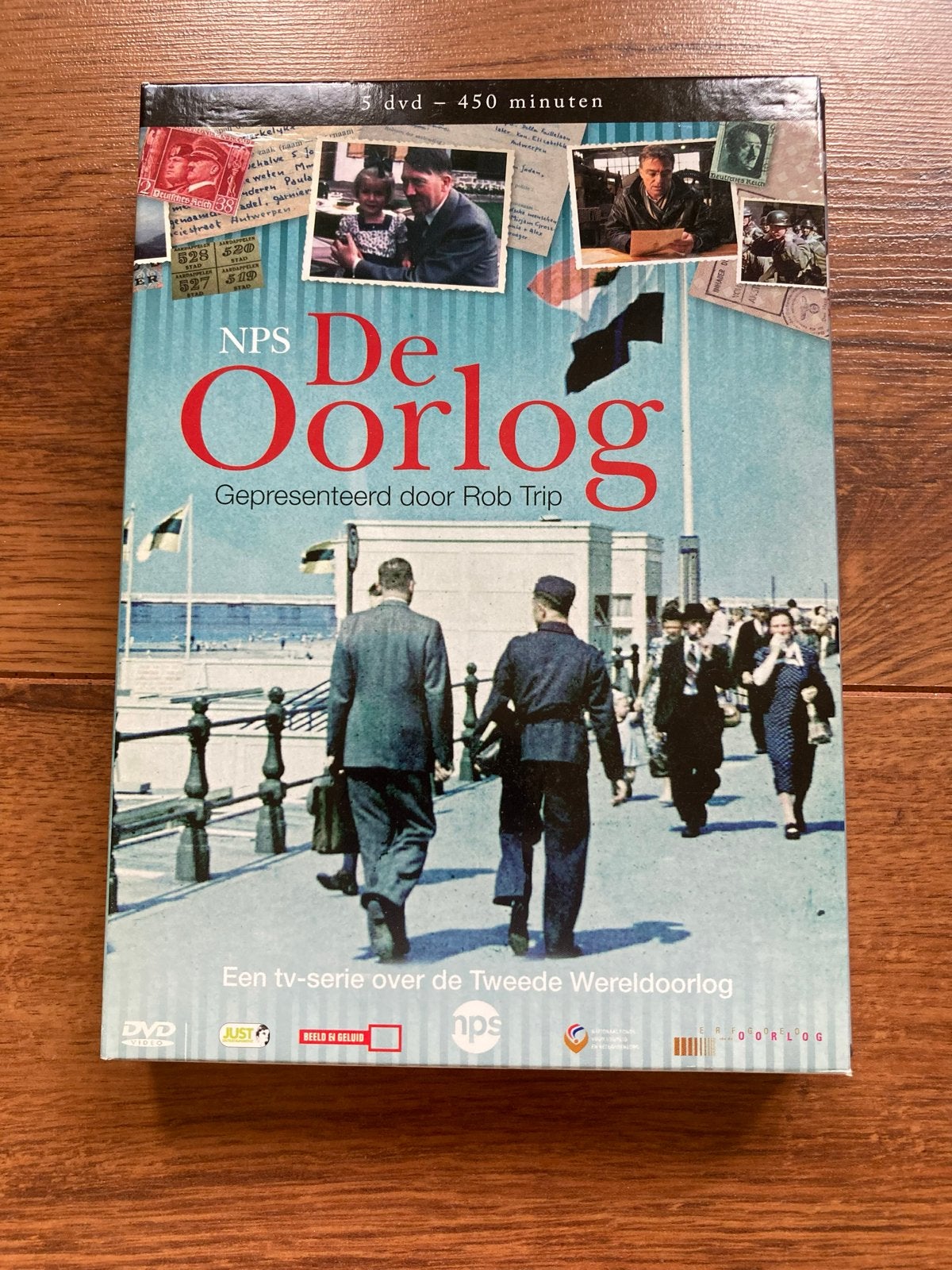 NPS De Oorlog - Complete tv-serie over WOII (5 DVD's), Nederlands, Zo goed als nieuw, Vanaf 12 jaar, Ophalen of Verzenden