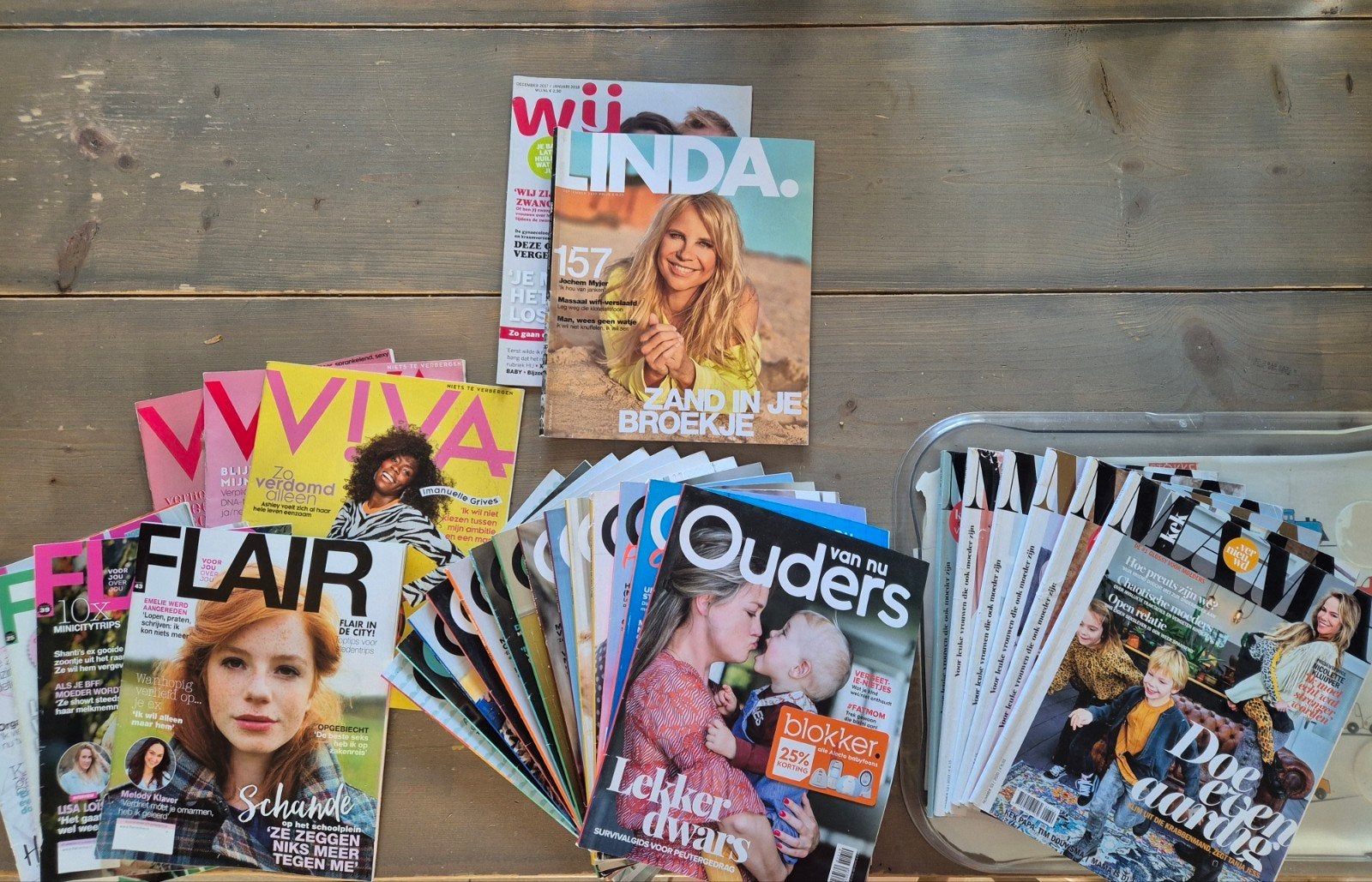 Diverse tijdschriften uit 2017 en 2018, Boeken, Tijdschriften en Kranten, Ophalen, Gelezen, Damesbladen