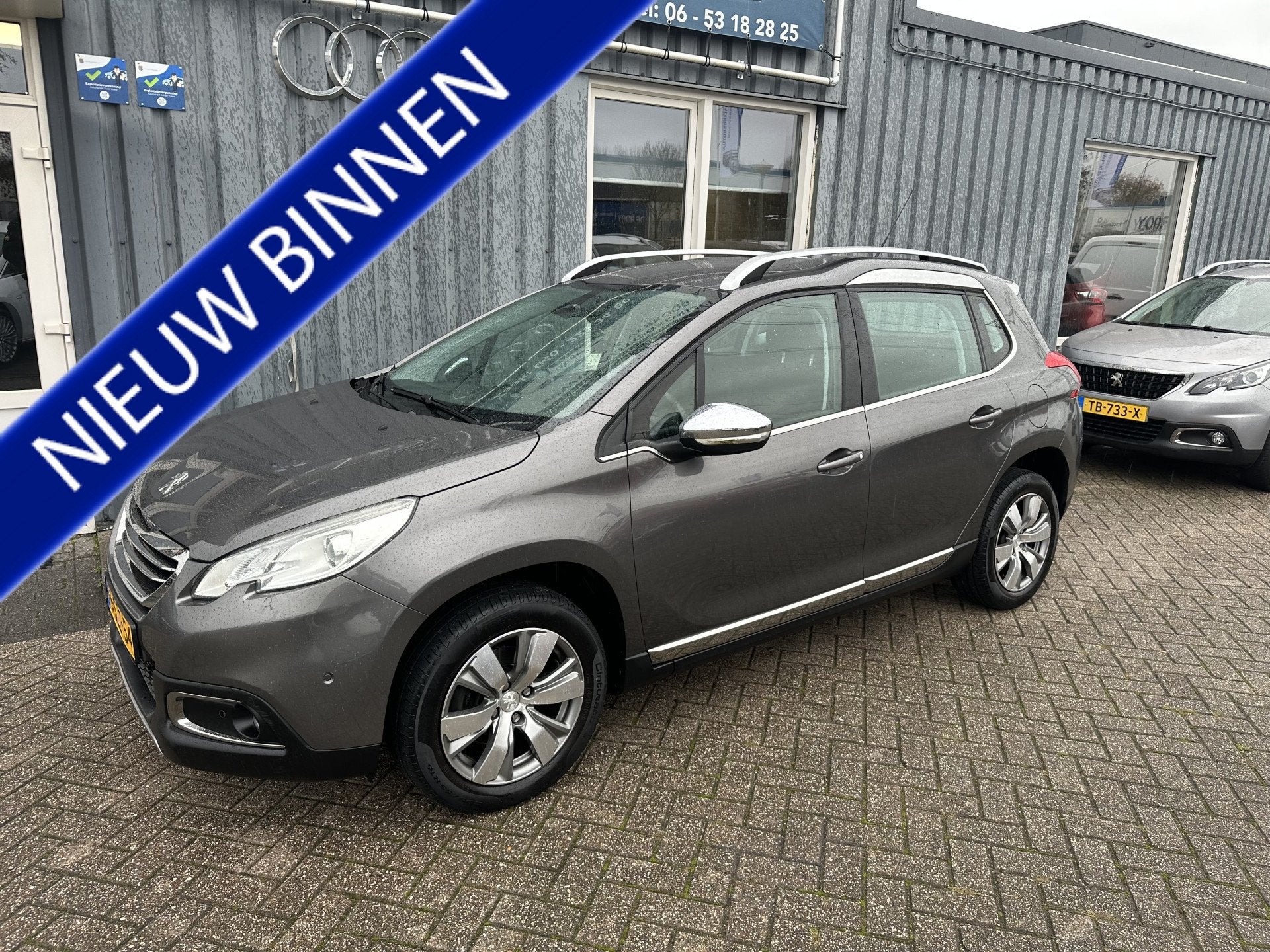 Peugeot 2008 1.6 VTi Allure automaat (bj 2014), Auto's, Euro 5, 15 km/l, Gebruikt, Zwart