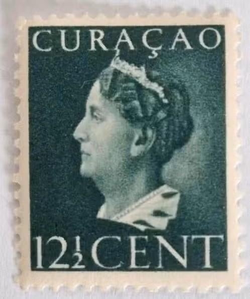 Curaçao 1946 - nvph 170 - Koningin Wilhelmina Konijnenburg, Ophalen of Verzenden, Postfris