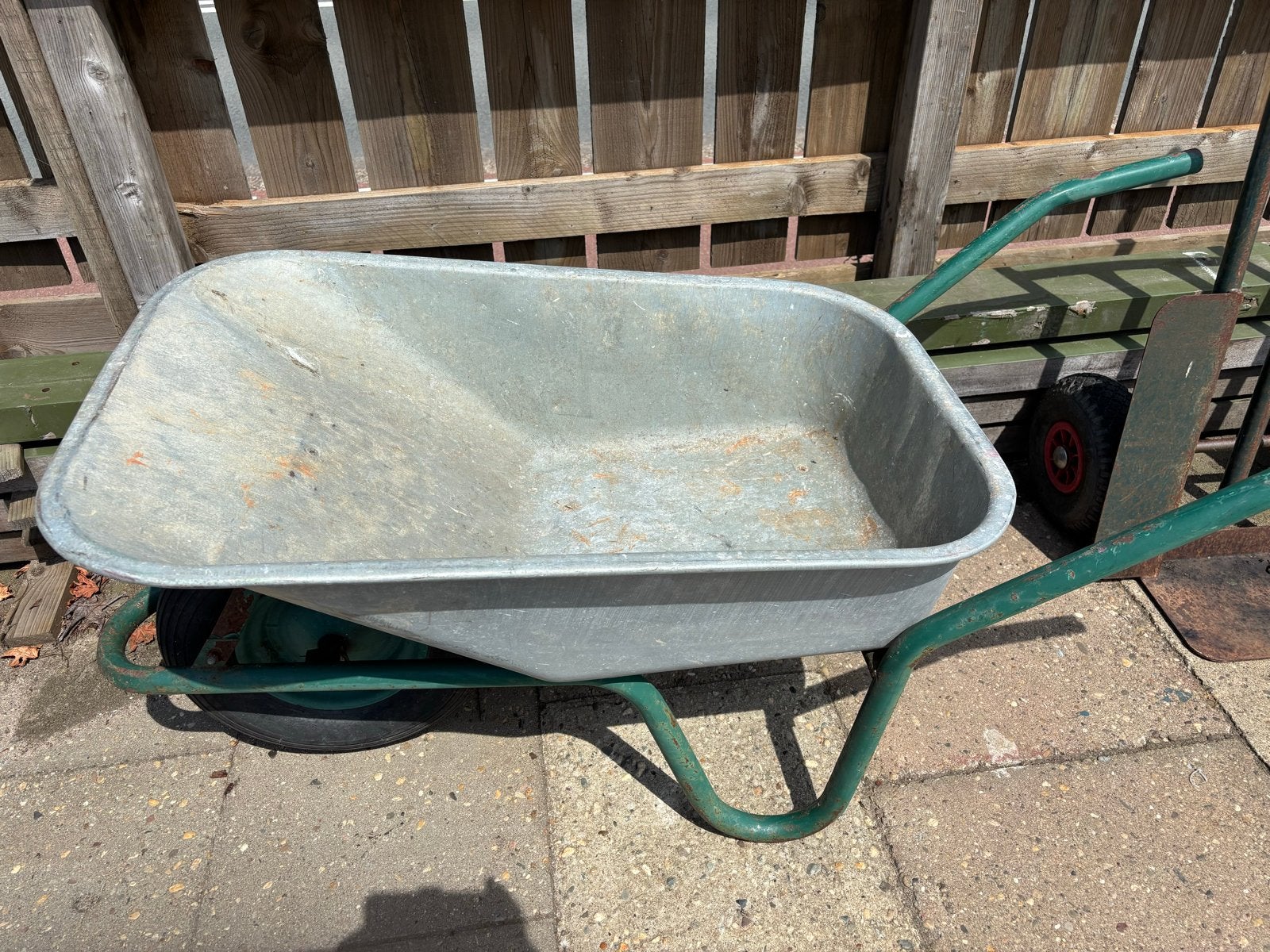 Gebruikte kruiwagen en steekwagen, Tuin en Terras, Kruiwagens, Gebruikt, Handmatig, Eenwielig, Ophalen