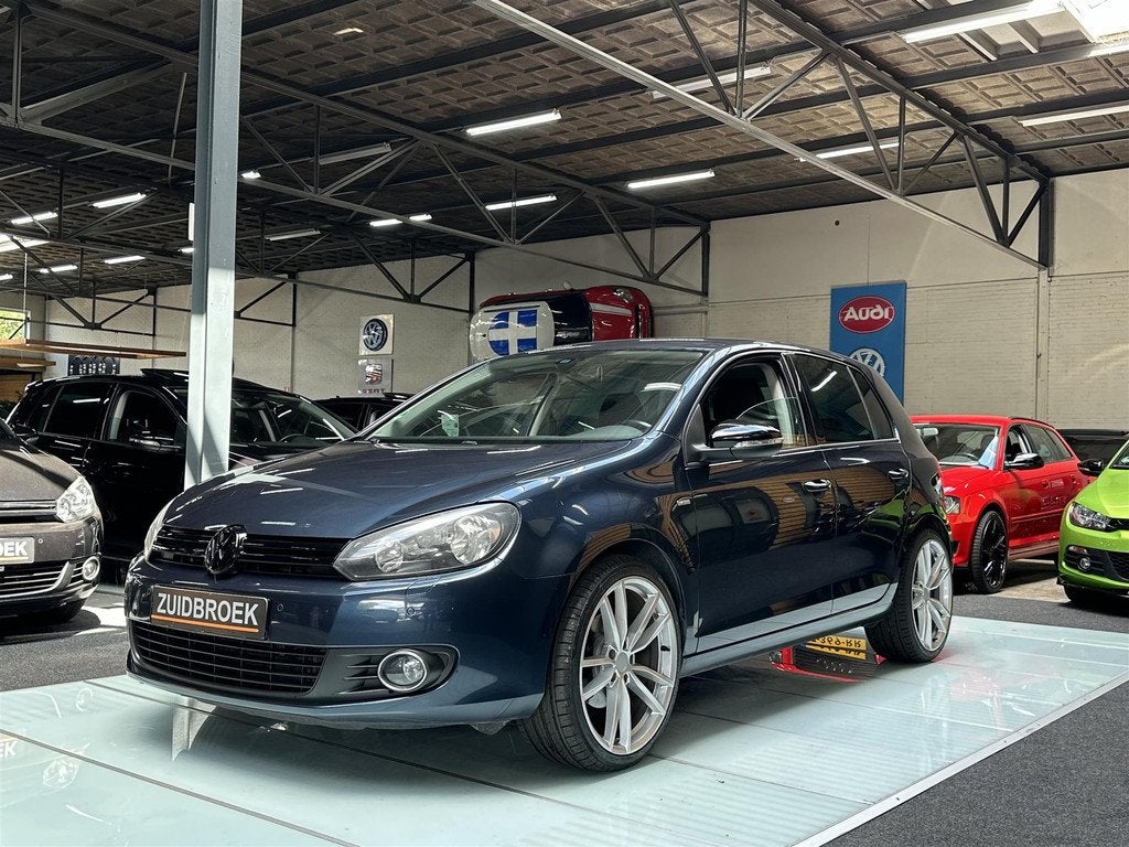 Volkswagen Golf 1.4 TSI 122PK 5-Deurs Clima Airco Stuurbed., Gebruikt, 4 cilinders, 1290 kg, Blauw