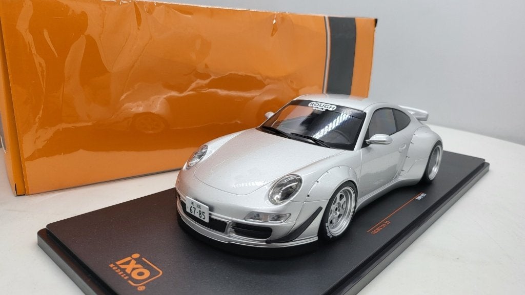 Porsche 997 RWB Zilver, Overige merken, Overige merken, Auto, Nieuw