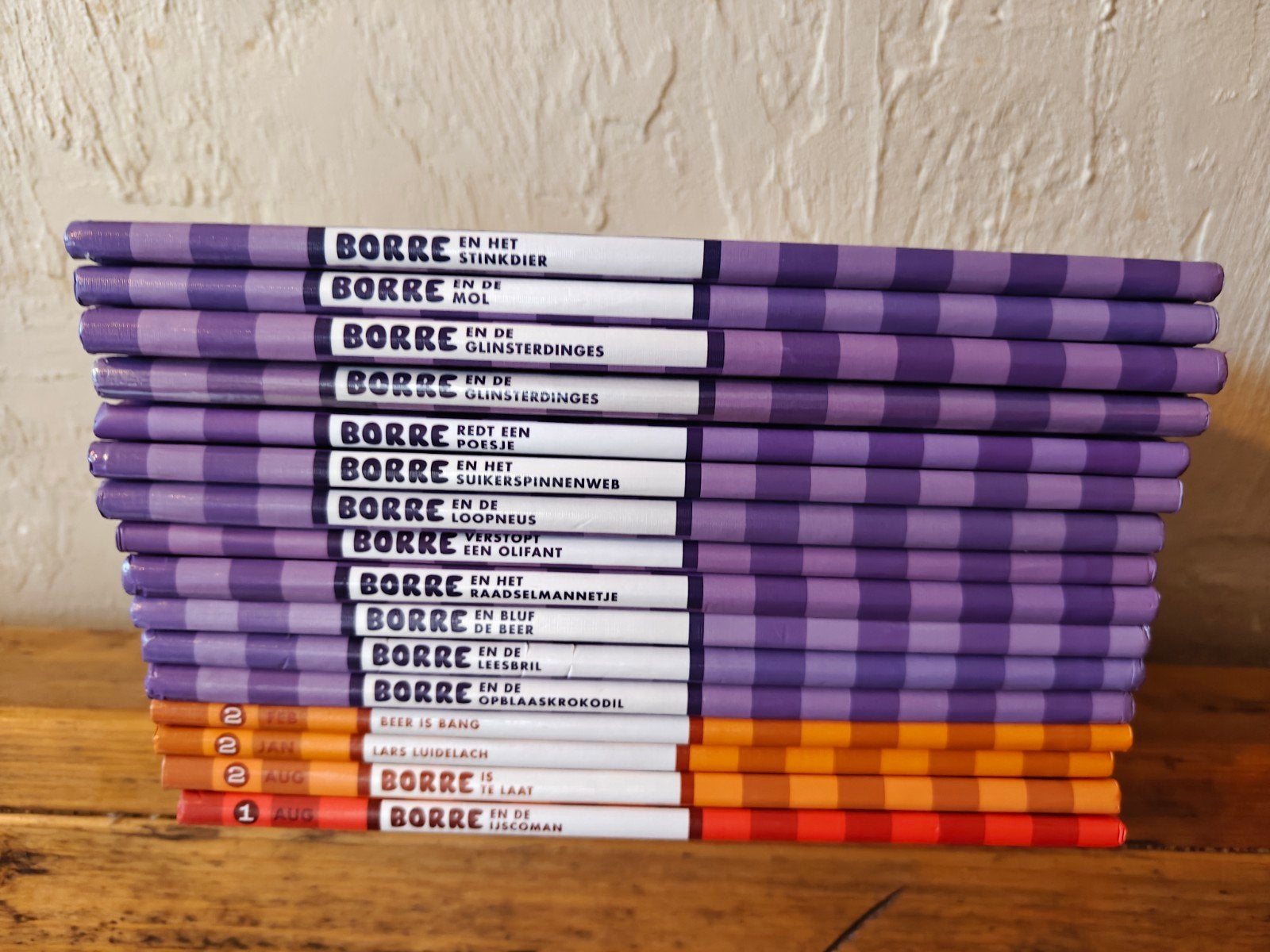 16 Borre boekjes van groep 1/2 en 2., Boeken, Ophalen of Verzenden, Zo goed als nieuw, Fictie algemeen