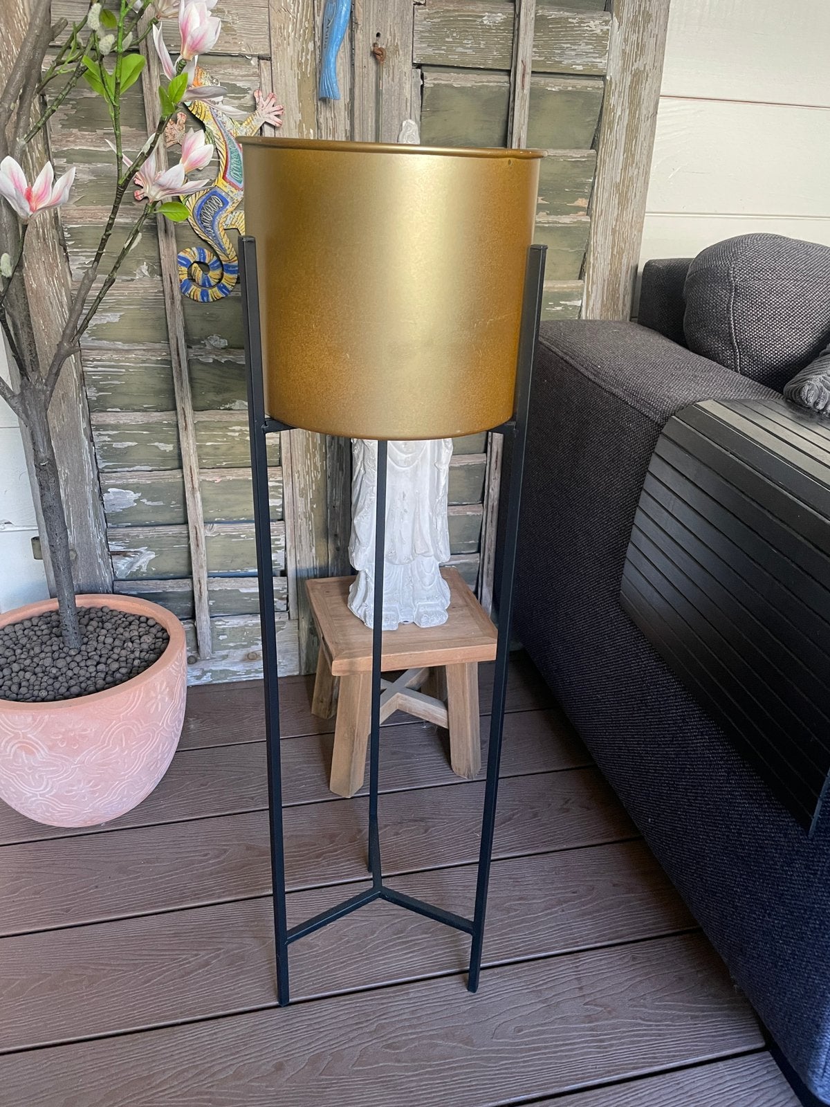 Planten pot in standaard, Huis en Inrichting, Ophalen