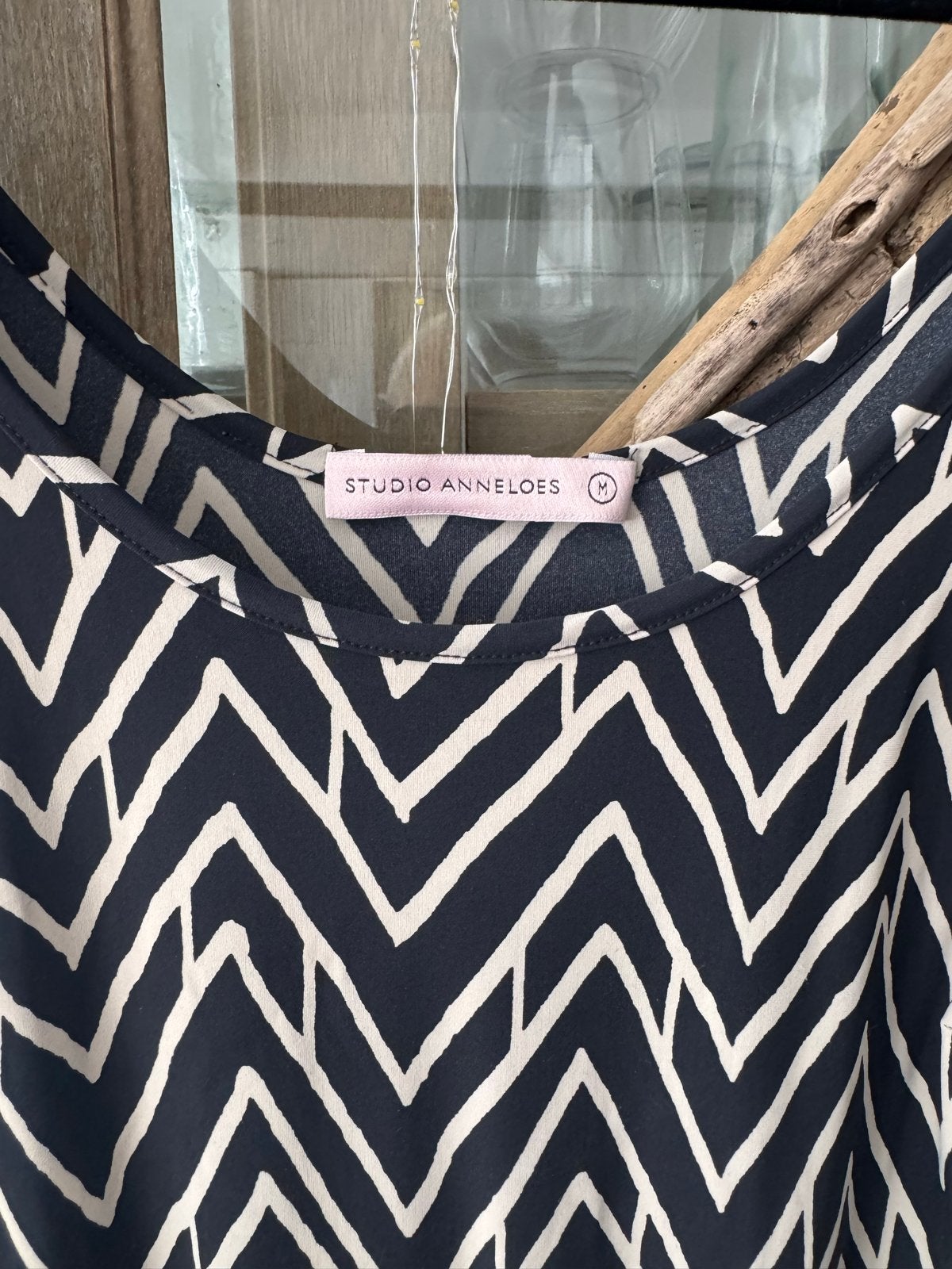 Studio Anneloes Jumpsuit Mouwloos Herringbone Maat M, Ophalen of Verzenden, Gedragen, Maat 38/40 (M), Zwart