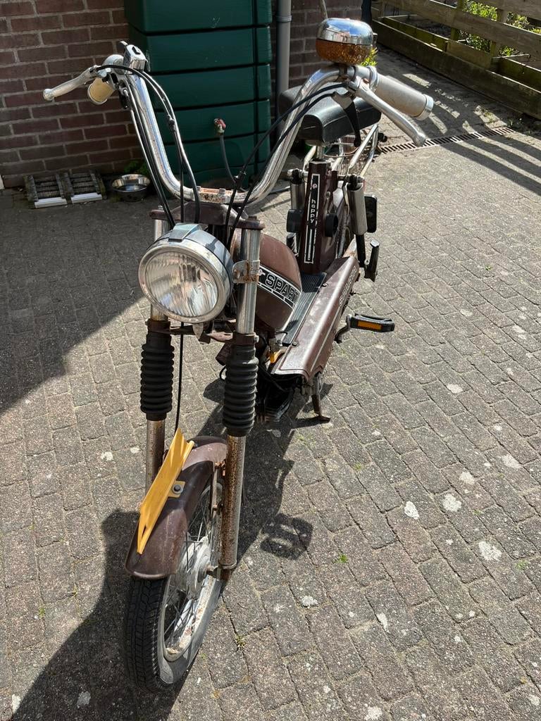 Oldtimer Sparta Happy snorbrommer, Fietsen en Brommers, Gebruikt, Overige modellen, 0 versnellingen, Maximaal 25 km/u