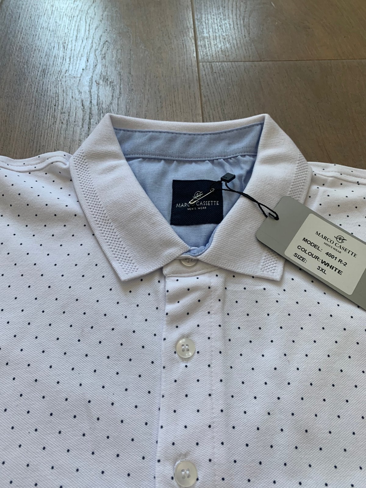 3xl poloshirts, Ophalen of Verzenden, Nieuw, Wit, Shirt
