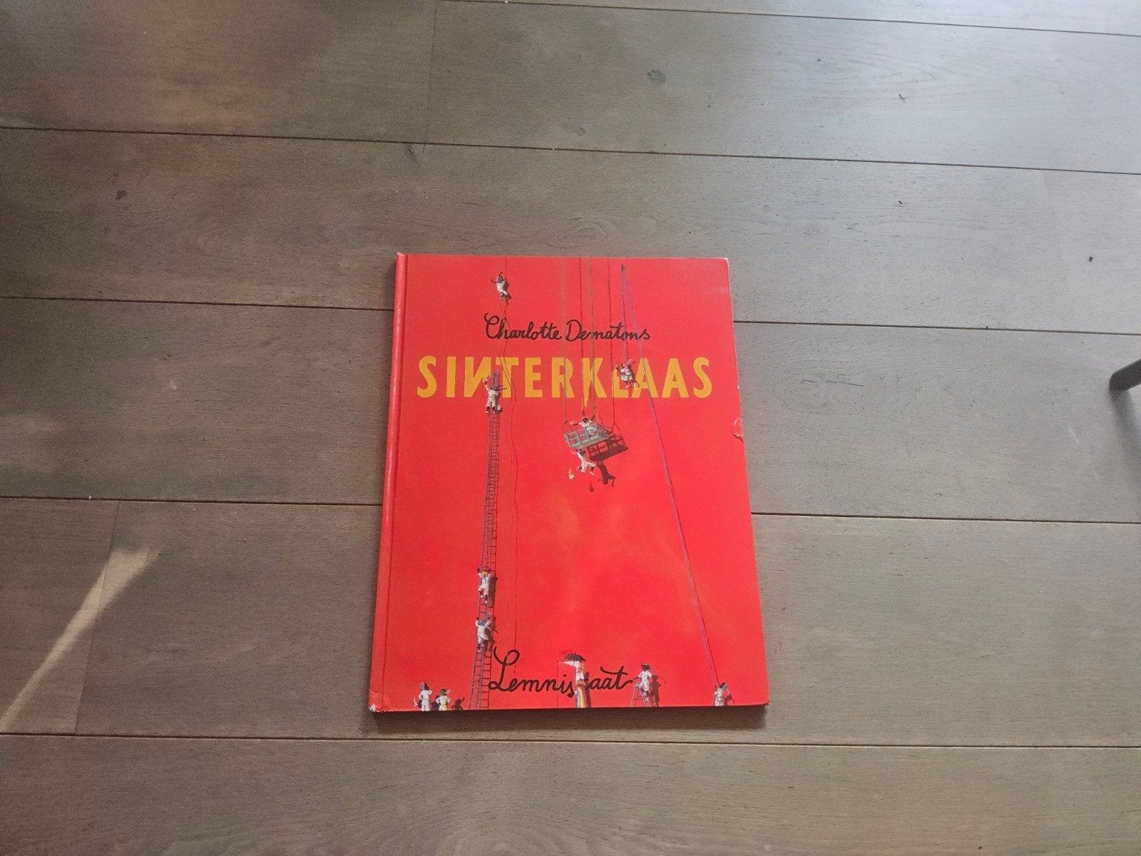 Sinterklaas boek Charlotte Dematons - XXL uitgave A1, Fictie algemeen, Ophalen of Verzenden, Zo goed als nieuw, Voorleesboek