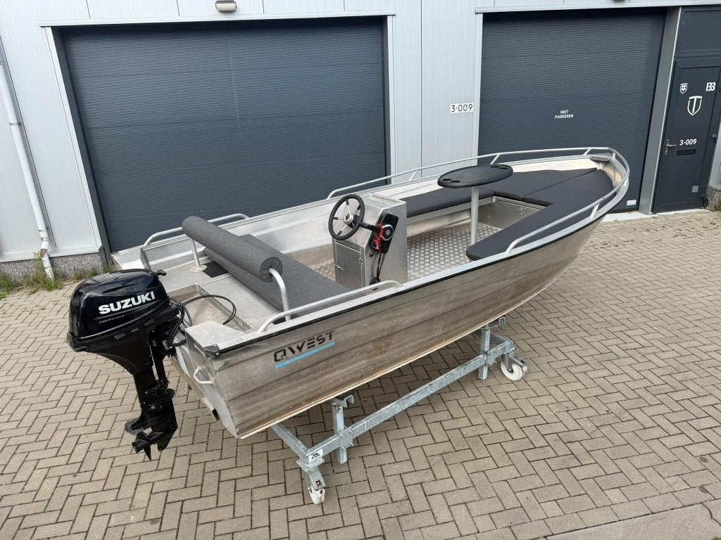 Qwest R500 Aluminium Sloep Boot 2021 incl. Suzuki 15PK 4-t, Overige merken, Nijverheidsweg 3F, Wfwatersport@botenverhuurhoorn.nl