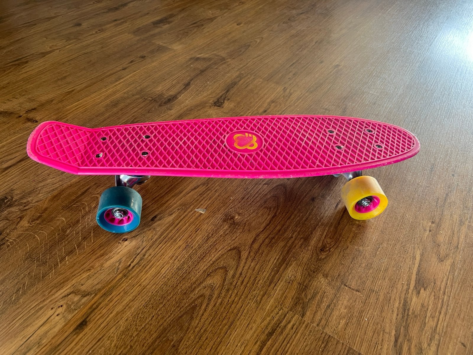 Roze Skateboard Zo Goed Als Nieuw, Ophalen, Zo goed als nieuw, Skateboard