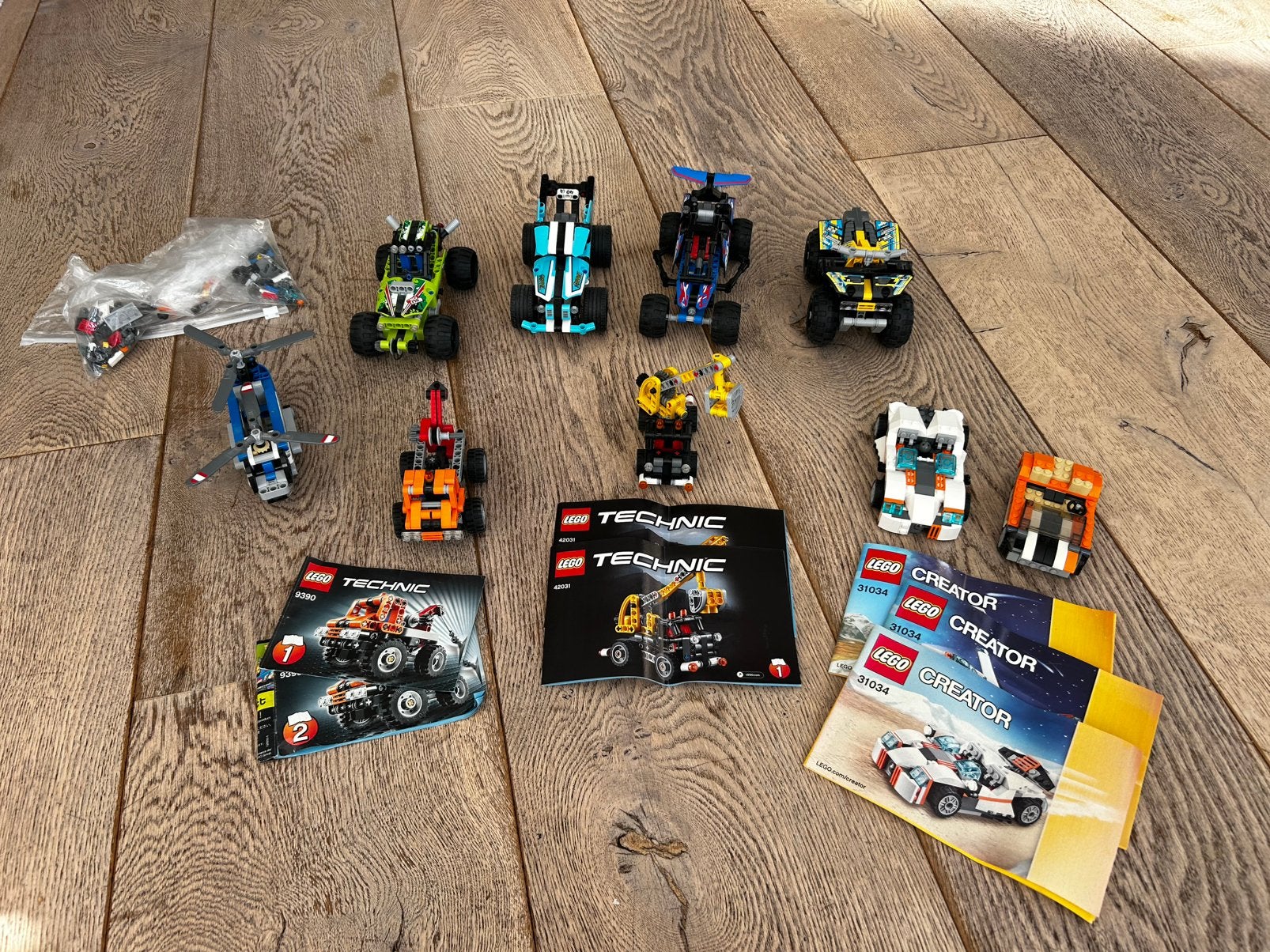 Diverse LEGO voortuigen (aantel zijn pull back), Ophalen, Gebruikt, Lego, Technic