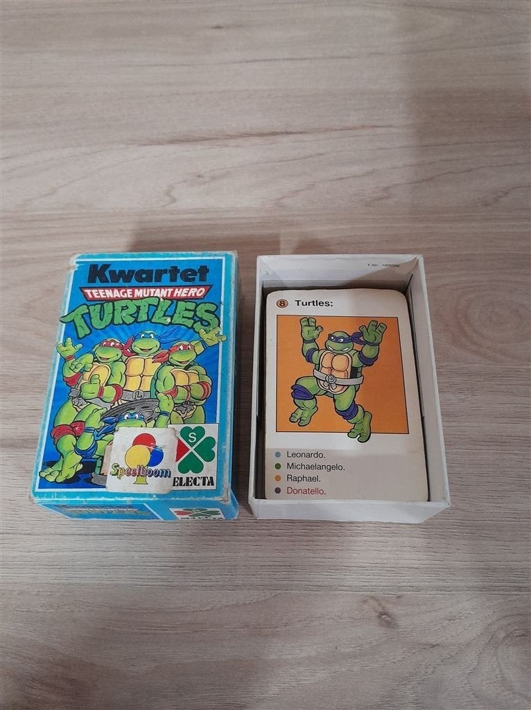 Kwartet - Teenage mutant hero turtles - s3648, Verzenden, Zo goed als nieuw