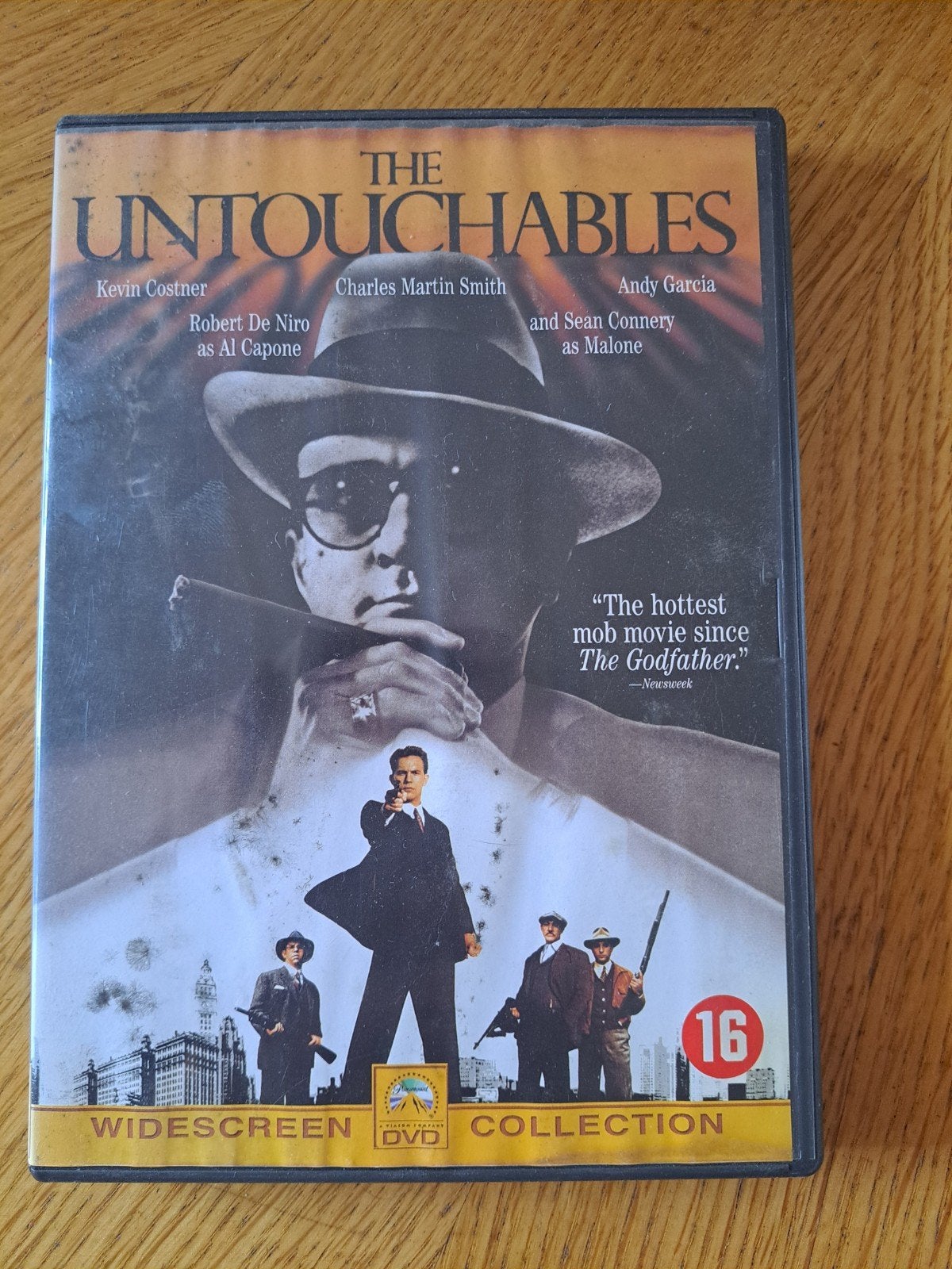 The Untouchables DVD, €5,- = 3 voor €10,-!!!, Alle leeftijden, Ophalen of Verzenden, Zo goed als nieuw, Overige genres