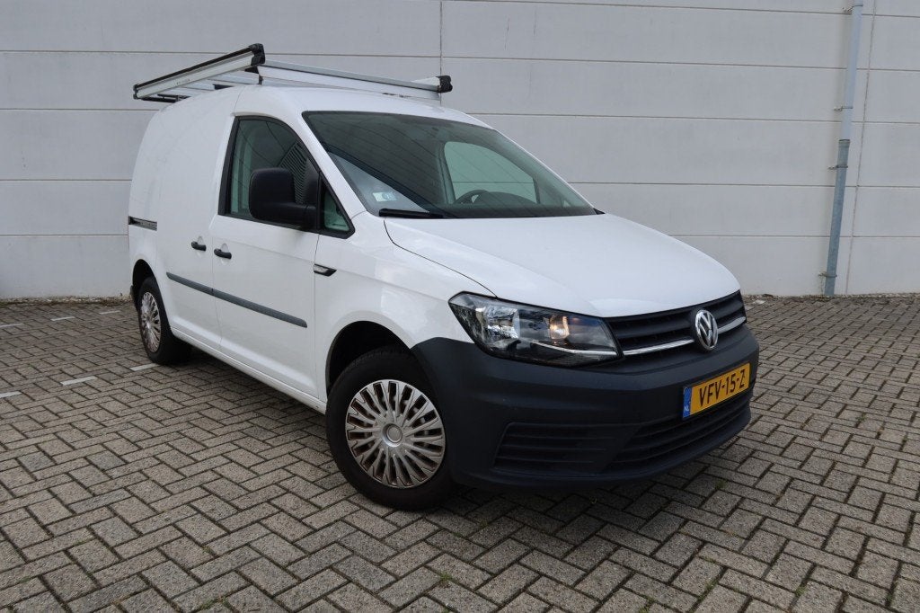 Volkswagen CADDY 2.0 TDI L1H1 ECO  ( 1e EIGENAAR ) EURO 6, Auto's, 4 cilinders, Volkswagen, Wit, Origineel Nederlands