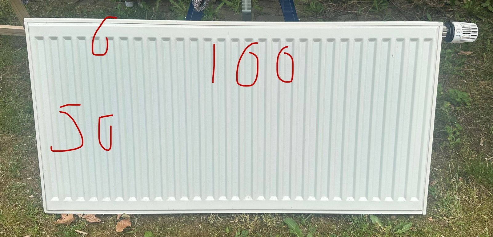 Z g a n diverse maten radatioren incl thermostaatkraan, Doe-het-zelf en Verbouw, Verwarming en Radiatoren, Ophalen, 30 tot 80 cm