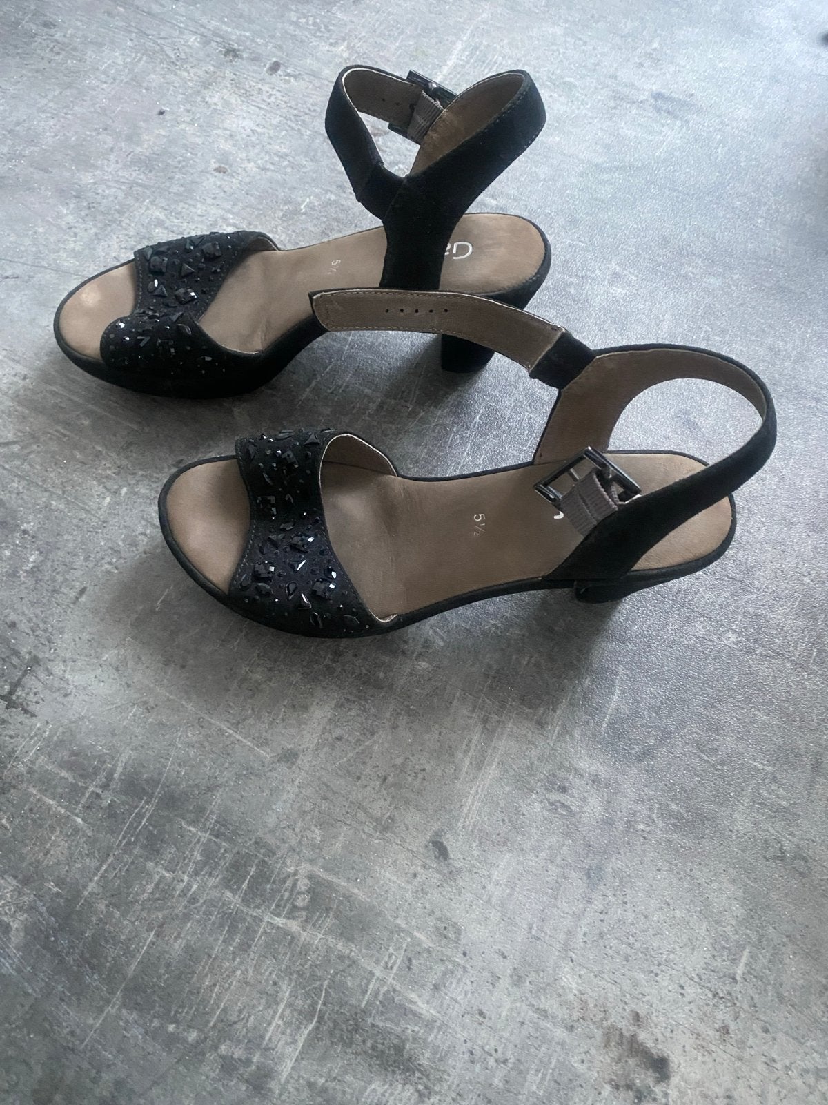 Gabor maat 5,5 zwarte schoenen, Schoenen met lage hakken, Zwart, Ophalen of Verzenden, Zo goed als nieuw