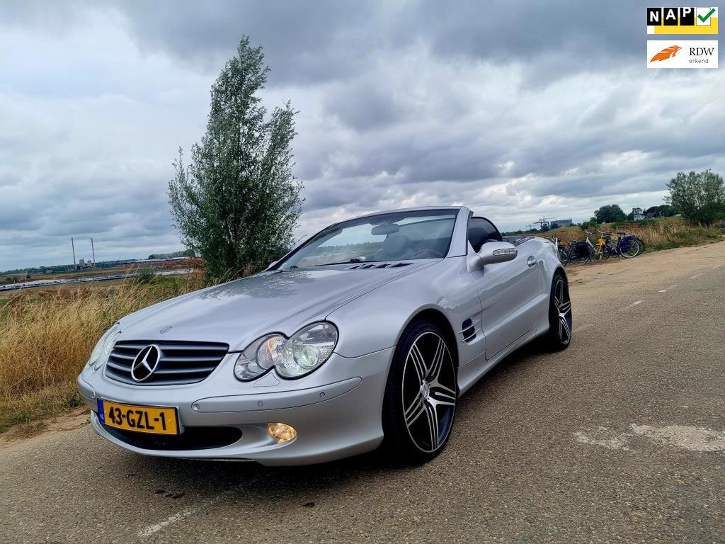 Mercedes-Benz SL-klasse 500 Topconditie Youngtimer 3e Eigena, Automaat, Achterwielaandrijving, Gebruikt, 8 cilinders