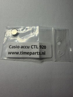 Casio CTL920 horloge acc, Verzenden, Nieuw, Oplaadbaar