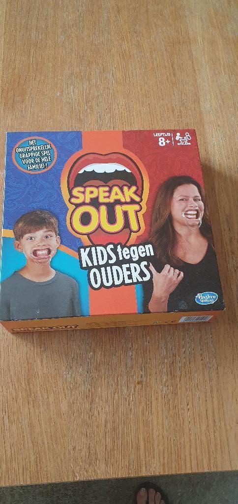 Speak Out, Vijf spelers of meer, Ophalen of Verzenden, Zo goed als nieuw, Hasbro